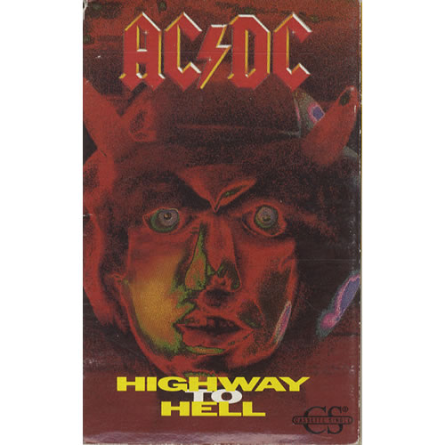 AC/DC Highway To Hell - Live cassette single US ACDCSHI450741