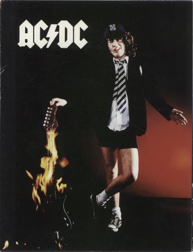 AC/DC Highway To Hell tour programme UK ACDTRHI892227