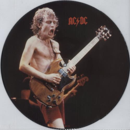 AC/DC Interview Picture Disc UK picture disc LP (vinyl picture disc ...