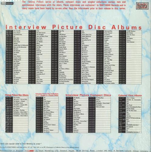 AC/DC Interview Picture Disc picture disc LP (vinyl picture disc album) UK ACDPDIN806176