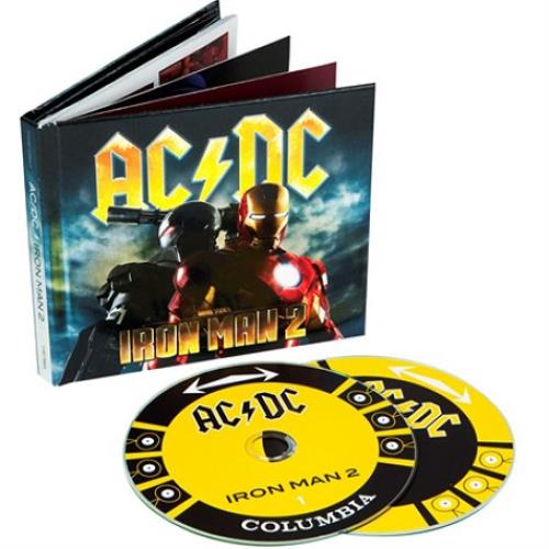AC/DC Iron Man 2 2-disc CD/DVD set UK ACD2DIR501428