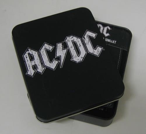 AC/DC Leather Bi-Fold Wallet UK memorabilia (364583) LW103554ACD