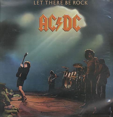 AC/DC Let There Be Rock vinyl LP album (LP record) Mexican ACDLPLE233330