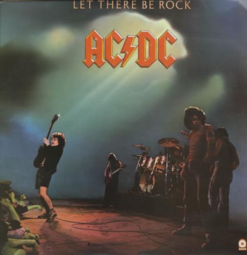 AC/DC Let There Be Rock vinyl LP album (LP record) Colombian ACDLPLE358787