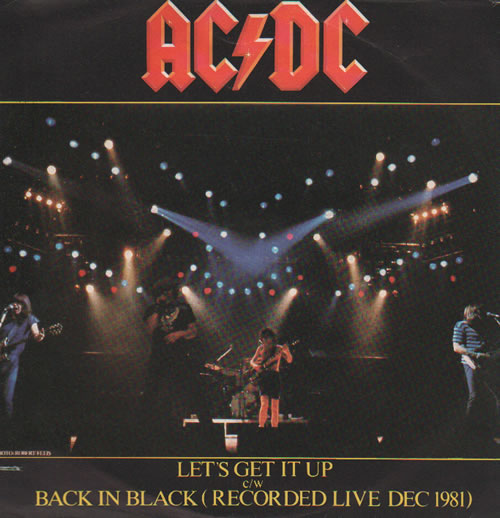 AC/DC Let's Get It Up 7" vinyl single (7 inch record / 45) Italian ACD07LE636983