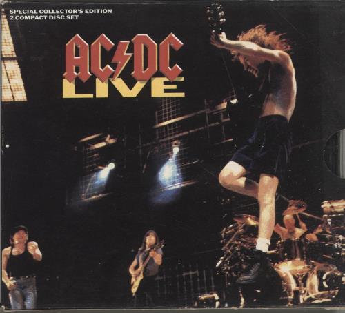 AC/DC Live + Slipcase, Poster & Dollar Bill 2 CD album set (Double CD) German ACD2CLI693610