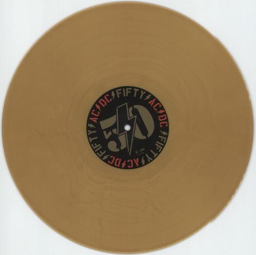 AC/DC Live - 180g Gold Vinyl 2-LP vinyl record set (Double LP Album) UK ACD2LLI871696