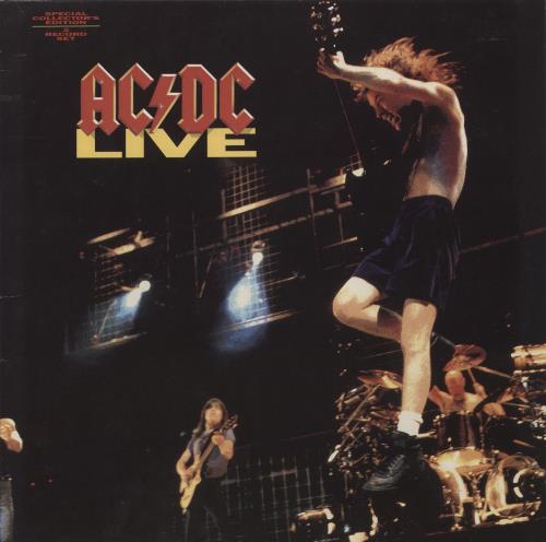 AC/DC Live - EX 2-LP vinyl record set (Double LP Album) UK ACD2LLI879397