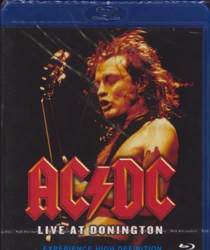 AC/DC Live At Donnington Blu Ray DVD UK ACDBRLI417110