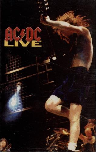 AC/DC Live cassette album Australian ACDCLLI702922