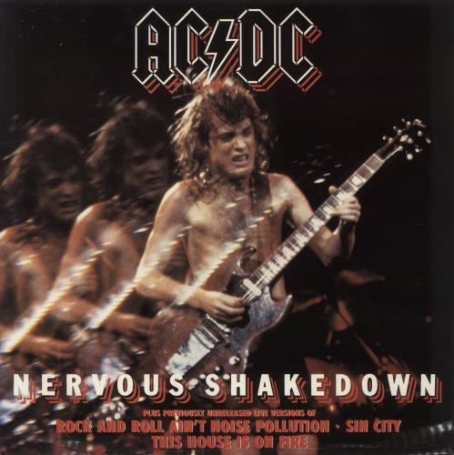 AC/DC Nervous Shakedown - EX 12" vinyl single (12 inch record / Maxi-single) UK ACD12NE887738