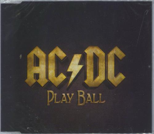 AC/DC Play Ball - Sealed German CD single (CD5 / 5