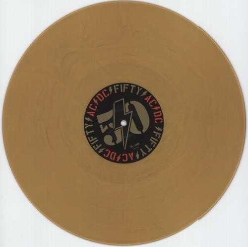 AC/DC Powerage - 180g - Gold Vinyl vinyl LP album (LP record) UK ACDLPPO871693