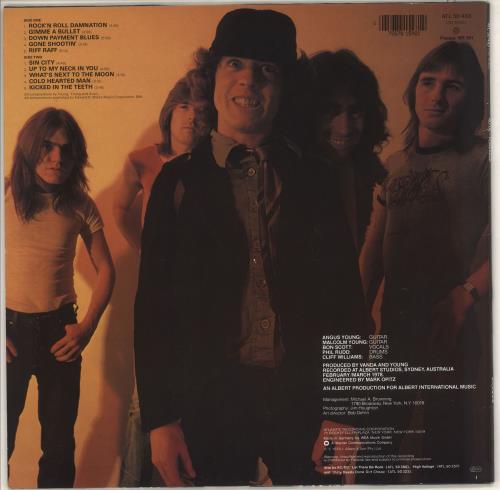 AC/DC Powerage - Barcoded sleeve vinyl LP album (LP record) German ACDLPPO725508