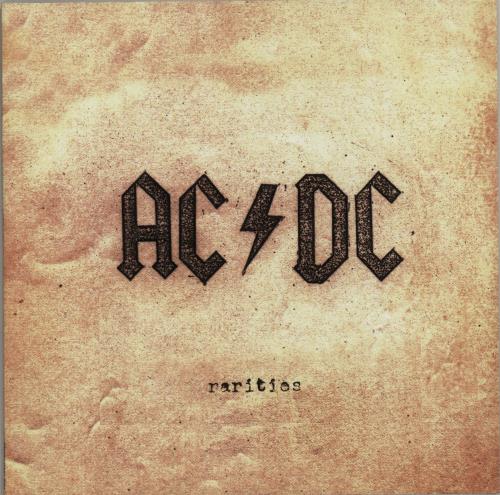AC/DC Rarities vinyl LP album (LP record) US ACDLPRA647901