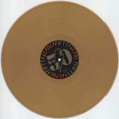 AC/DC Rock Or Bust - 180gm Gold Vinyl vinyl LP album (LP record) UK ACDLPRO871691