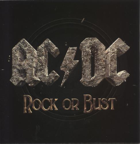 AC/DC Rock Or Bust 7" vinyl single (7 inch record / 45) UK ACD07RO864321