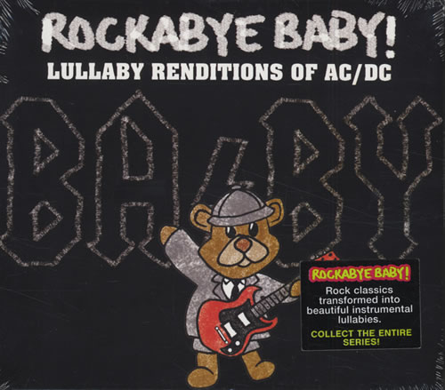 AC/DC Rockabye Baby CD album (CDLP) US ACDCDRO434741