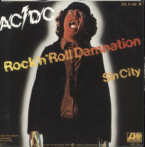 AC/DC Sin City German 7