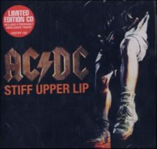 AC/DC Stiff Upper Lip CD-R acetate UK ACDCRST153870