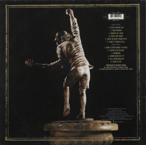 AC/DC Stiff Upper Lip vinyl LP album (LP record) UK ACDLPST872582