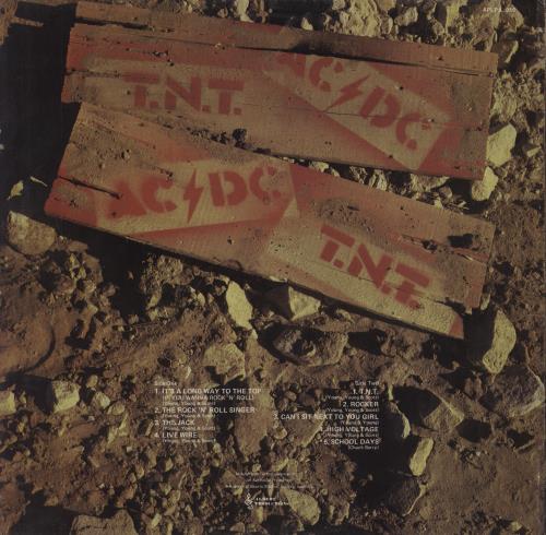 AC/DC T.N.T. - VG vinyl LP album (LP record) New Zealand ACDLPTN810853