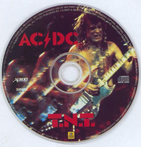 AC/DC T.N.T. Australian CD album (CDLP) (767503)