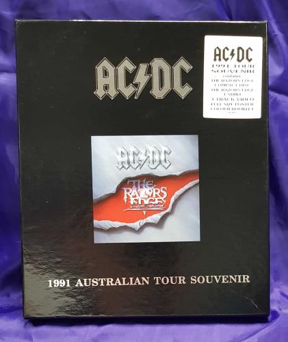 AC/DC The Razor's Edge Tour Box - Complete box set Australian ACDBXTH694962