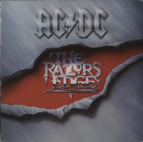 AC/DC The Razors Edge vinyl LP album (LP record) Italian ACDLPTH727228