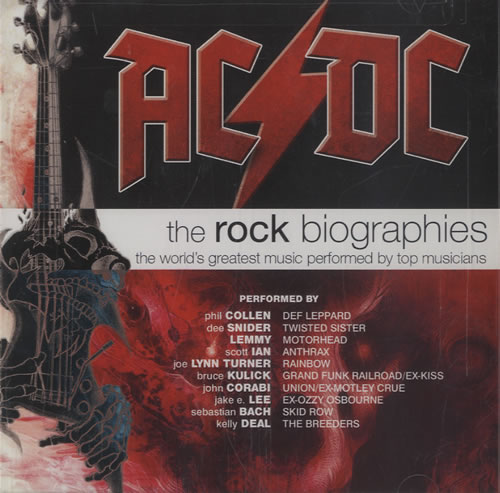 AC/DC The Rock Biographies - Sealed CD album (CDLP) US ACDCDTH487325