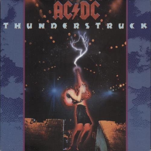 AC/DC Thunderstruck 7" vinyl single (7 inch record / 45) German ACD07TH67253