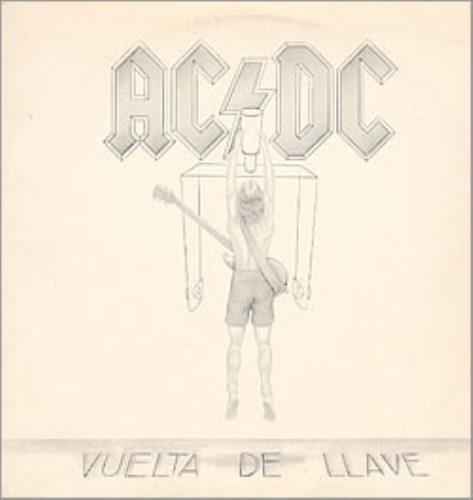 AC/DC Vuelta De Llave vinyl LP album (LP record) Argentinean ACDLPVU233648