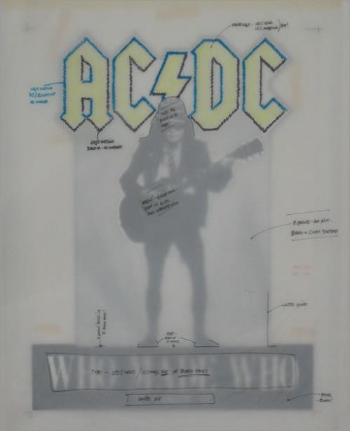 AC/DC Who Made Album artwork UK ACDARWH429986