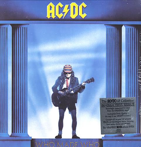 AC/DC Who Made Who vinyl LP album (LP record) US ACDLPWH361300