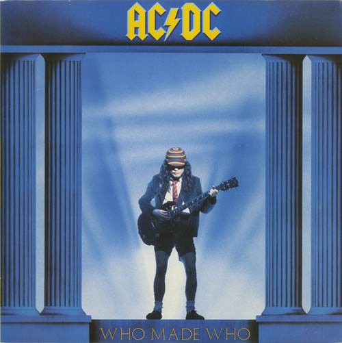 AC/DC Who Made Who vinyl LP album (LP record) Australian ACDLPWH456579