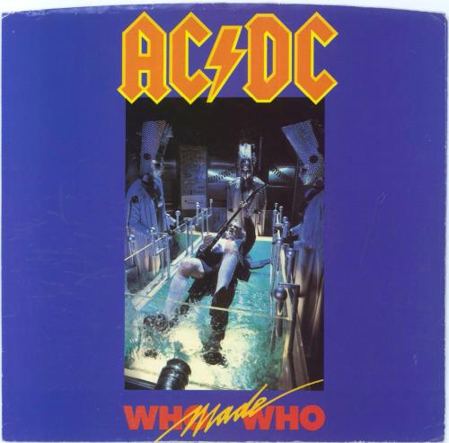 AC/DC Who Made Who US Promo 7