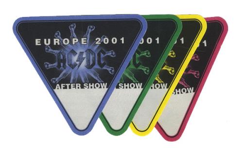 AC/DC Whole Lot Of Touring tour pass US ACDTPWH428548