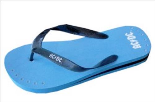 AC/DC Womens Logo Sandal - Medium clothing UK ACDMCWO330636