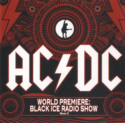 AC/DC World Premiere: Black Ice Radio Show CD-R acetate US ACDCRWO456431