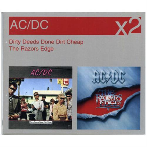 AC/DC X2 Australian 2 CD album set (Double CD) (414213)