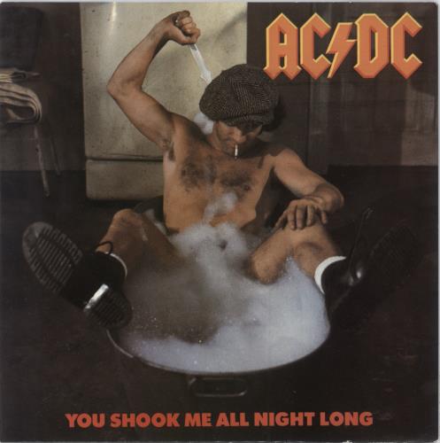 AC/DC You Shook Me All Night Long 7" vinyl single (7 inch record / 45) UK ACD07YO38589