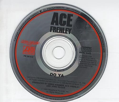 Ace Frehley Do Ya CD single (CD5 / 5") US ACEC5DO02651
