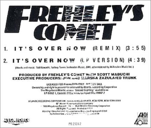 Ace Frehley It's Over Now CD single (CD5 / 5") US ACEC5IT88682