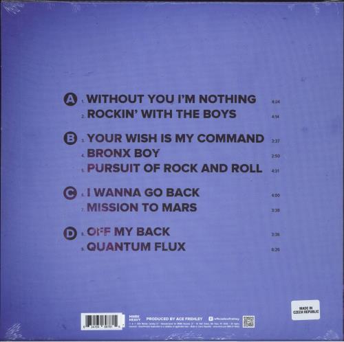 Ace Frehley Spaceman - 180gm Neon Orange Vinyl 2-LP vinyl record set (Double LP Album) UK ACE2LSP824216