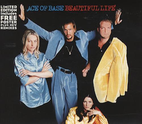 Ace Of Base Beautiful Life + Poster CD single (CD5 / 5") UK AOBC5BE83873