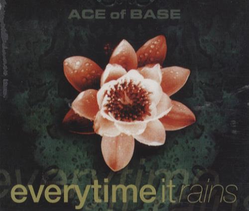 Ace Of Base Everytime It Rains CD single (CD5 / 5") UK AOBC5EV132634