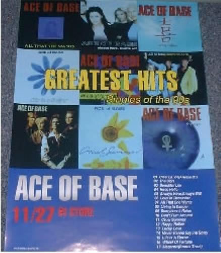 Ace Of Base Greatest Hits poster Japanese AOBPOGR187504