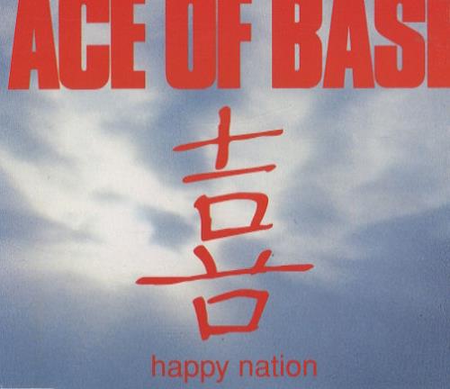 Ace Of Base Happy Nation CD single (CD5 / 5") UK AOBC5HA142554