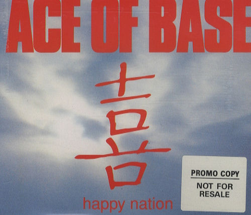 Ace Of Base Happy Nation CD single (CD5 / 5") UK AOBC5HA44003