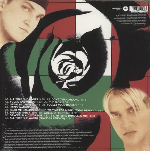 Ace Of Base Happy Nation picture disc LP (vinyl picture disc album) UK AOBPDHA870623